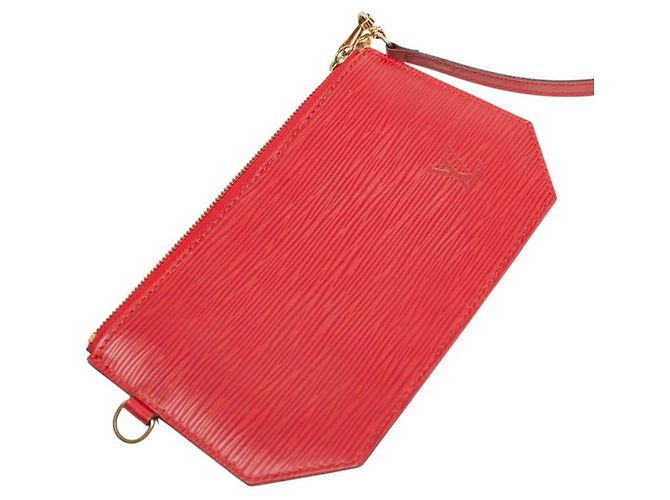 Louis Vuitton Epi Sac Depaule GM Shoulder Bag Rosso - vista 13