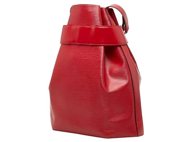 Louis Vuitton Epi Sac Depaule GM Shoulder Bag Rosso - vista 2