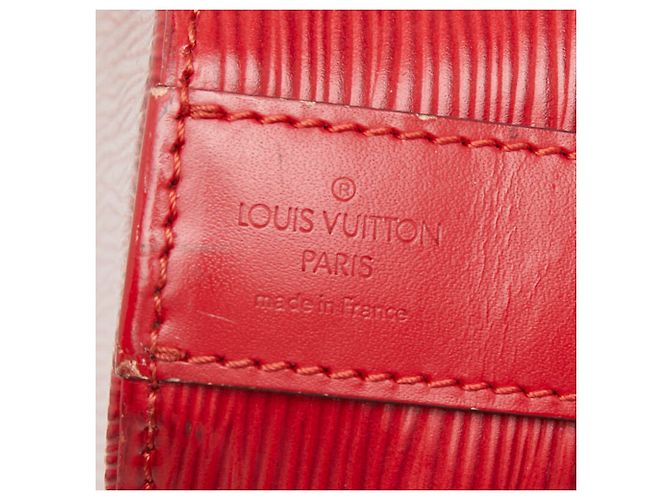 Louis Vuitton Epi Sac Depaule GM Shoulder Bag Rosso - vista 9