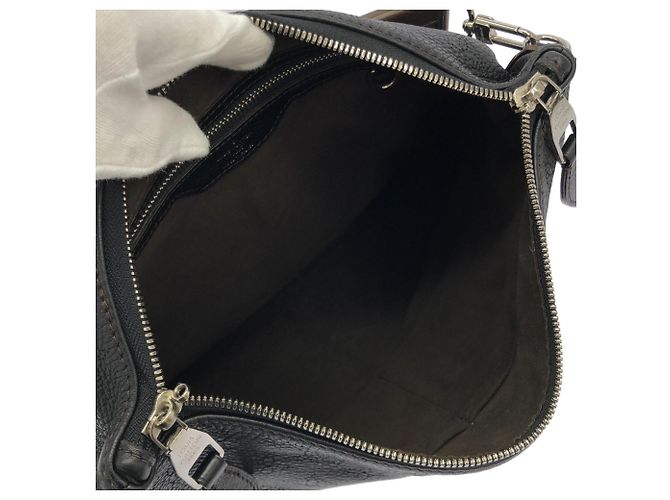 Borsa a tracolla Louis Vuitton Mahina Selene PM Nero - vista 7