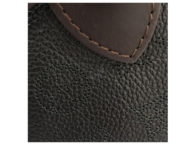 Borsa Louis Vuitton Mahina Hina PM M54350 Nero - vista 6