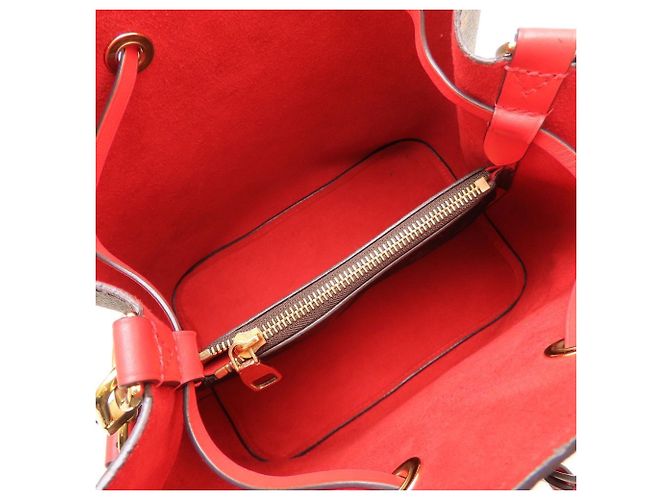 Néonoé Borsa a tracolla Louis Vuitton Monogram NeoNoe Marrone Rosso Monogramma - vista 6