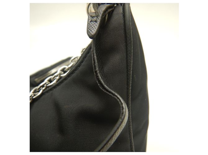 Saffiano Borsa a tracolla PRADA Re-Edition 2005 1BH204 Nero - vista 12