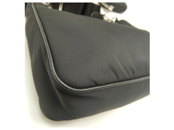 Saffiano Borsa a tracolla PRADA Re-Edition 2005 1BH204 Nero - vista 15