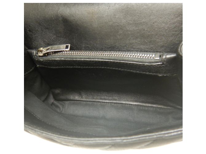 Borsa a tracolla 2-Way College in pelle nera Yves Saint Laurent Nero - vista 5