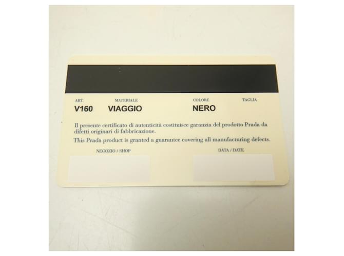 Borsa a tracolla Prada Viaggio V160 Nero - vista 15