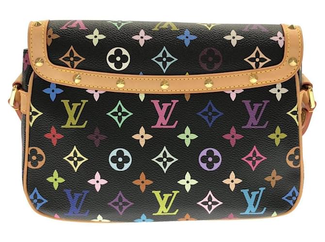 Borsa a tracolla Louis Vuitton Multicolor Sologne M92639 Nero - vista 2