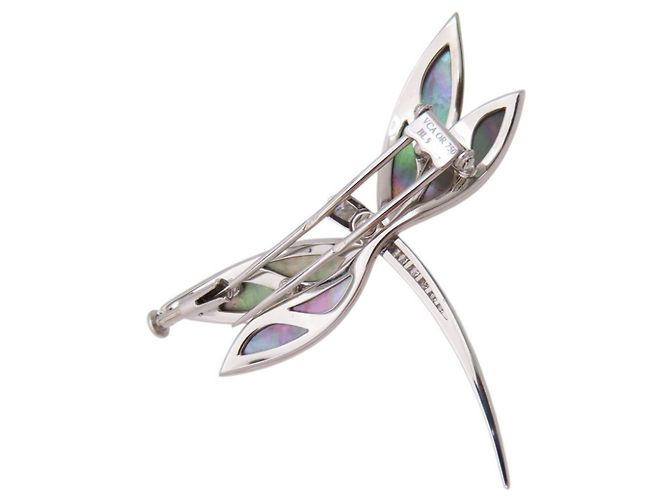 Van Cleef & Arpels Daphne Clip Brosche Schwarz Golden - Ansicht 6