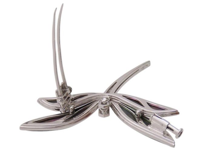 Van Cleef & Arpels Daphne Clip Brosche Schwarz Golden - Ansicht 8