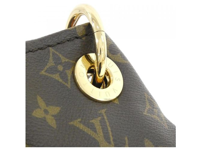 Borsa a tracolla Louis Vuitton Monogram Artsy MM M40249 Marrone - vista 3