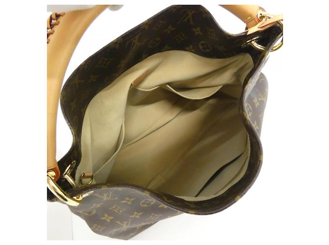 Borsa a tracolla Louis Vuitton Monogram Artsy MM M40249 Marrone - vista 5