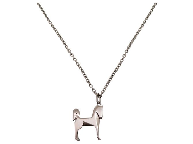 Hermès Collar Hermes Panache Plata - vista 2