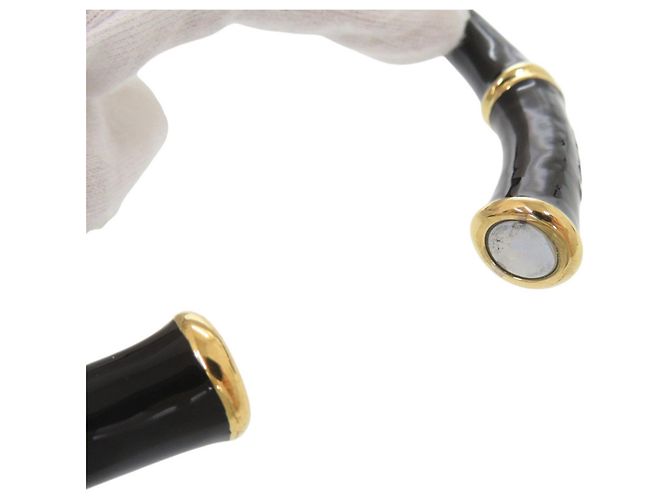 Choker Gucci Bamboo in metallo nero - vista 6