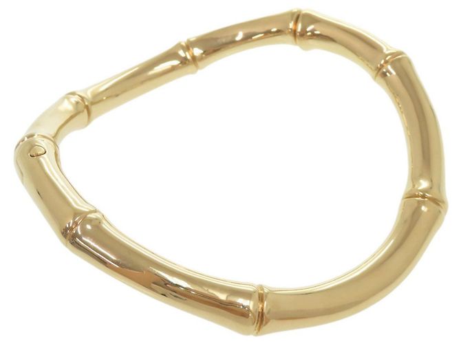 Choker Gucci Bamboo in metallo dorato D'oro - vista 2