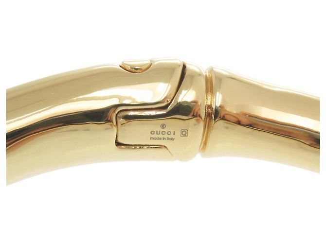 Choker Gucci Bamboo in metallo dorato D'oro - vista 9