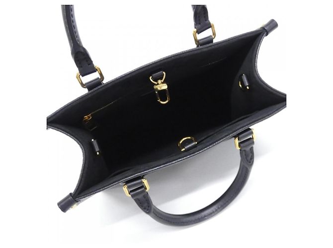 Borsa Louis Vuitton Monogram Empreinte OnTheGo PM Nero - vista 6