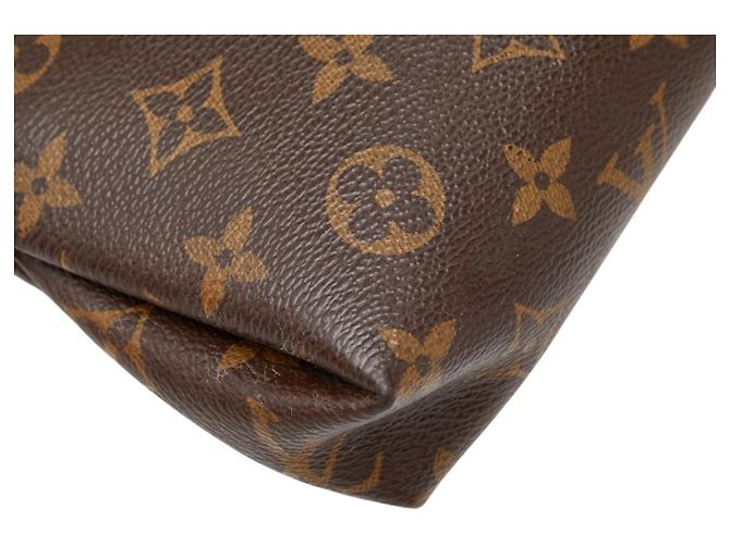Borsa a mano con catena Louis Vuitton Monogram Pallas Clutch Marrone Rosso Fuschia Monogramma - vista 5