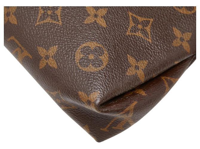 Borsa a mano con catena Louis Vuitton Monogram Pallas Clutch Marrone Rosso Fuschia Monogramma - vista 6