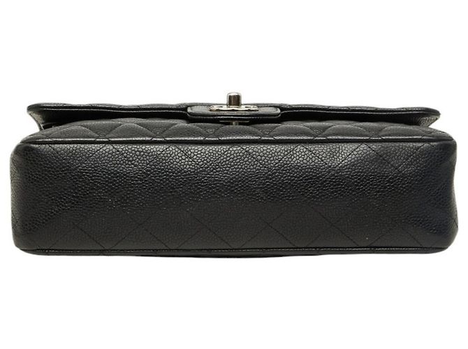 Timeless Borsa a tracolla Chanel Matelassé 25 Coco Mark Double Flap con catena Nero - vista 3
