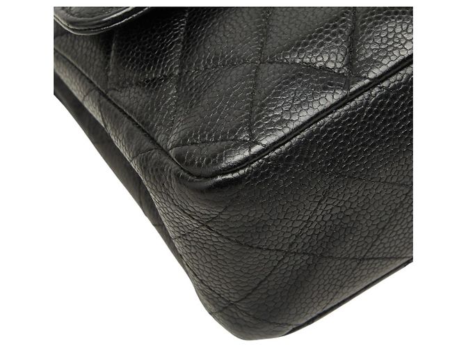 Timeless Borsa a tracolla Chanel Matelassé 25 Coco Mark Double Flap con catena Nero - vista 5