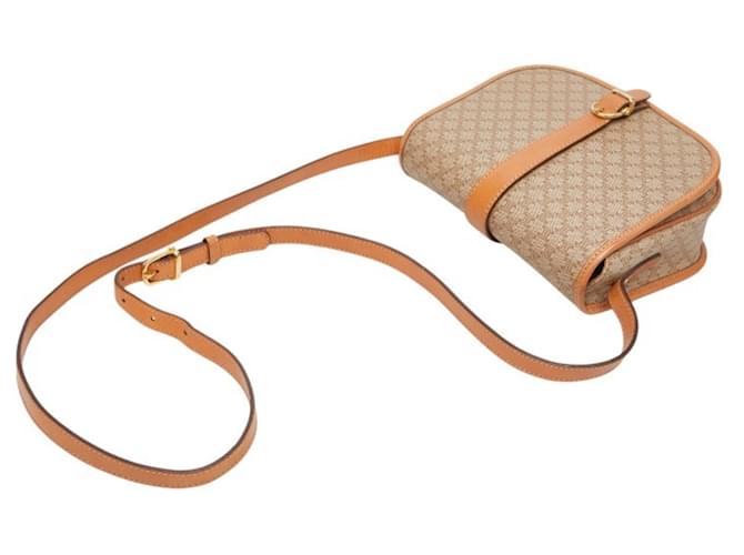 Céline Borsa a tracolla Celine Macadam Marrone - vista 13