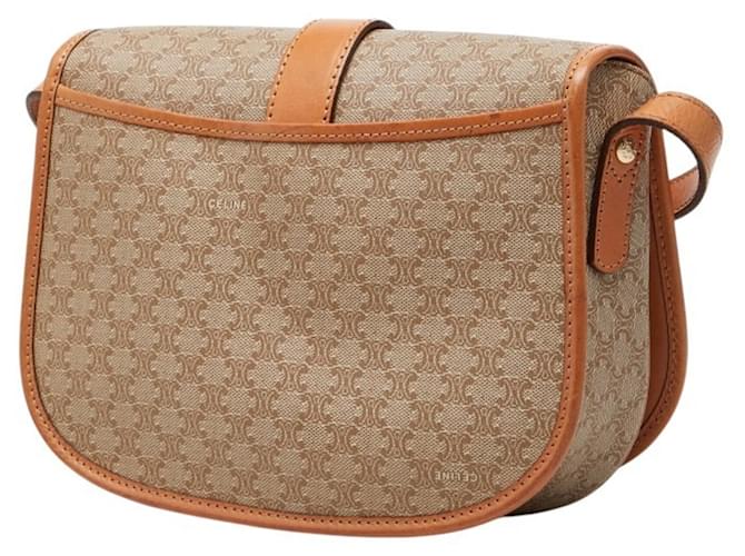 Céline Borsa a tracolla Celine Macadam Marrone - vista 2