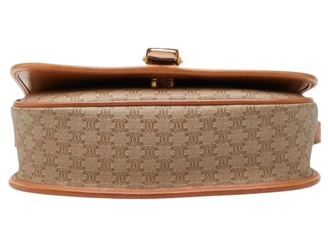 Céline Borsa a tracolla Celine Macadam Marrone - vista 3