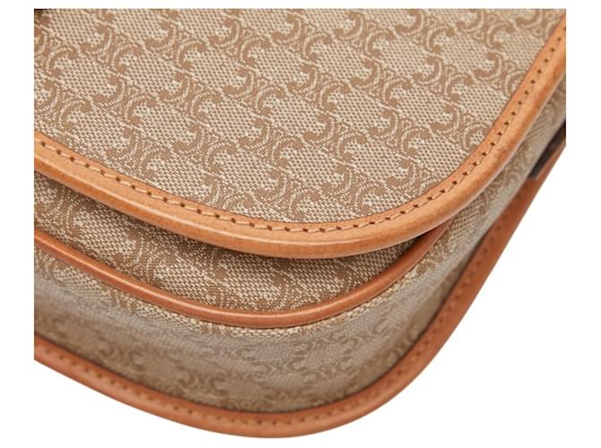 Céline Borsa a tracolla Celine Macadam Marrone - vista 4