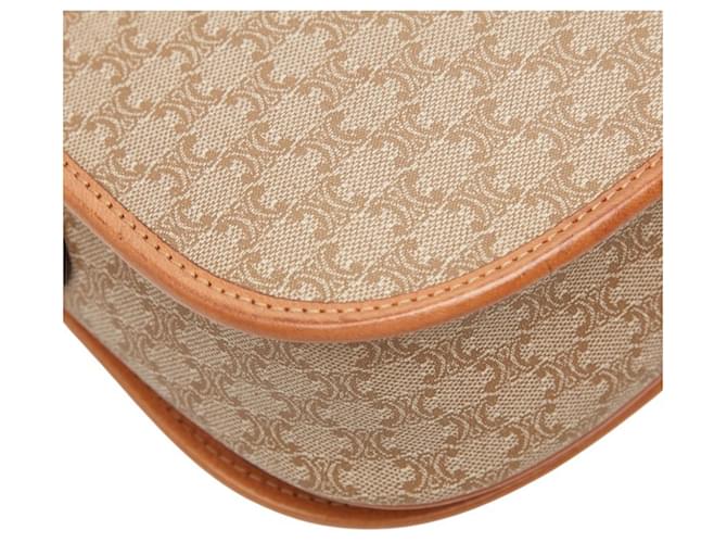 Céline Borsa a tracolla Celine Macadam Marrone - vista 5