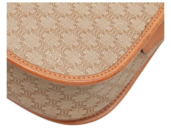 Céline Borsa a tracolla Celine Macadam Marrone - vista 6