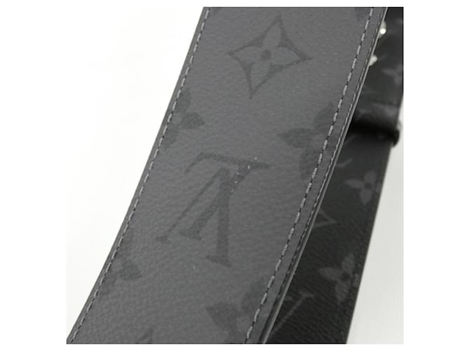Tracolla Louis Vuitton Monogram Eclipse Nero - vista 4