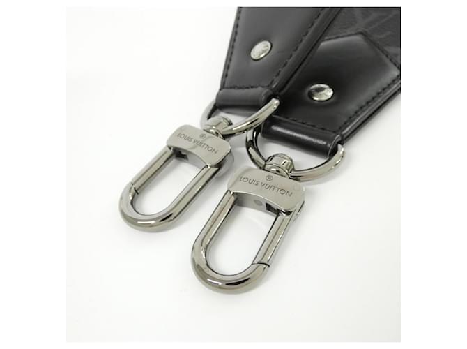 Tracolla Louis Vuitton Monogram Eclipse Nero - vista 6