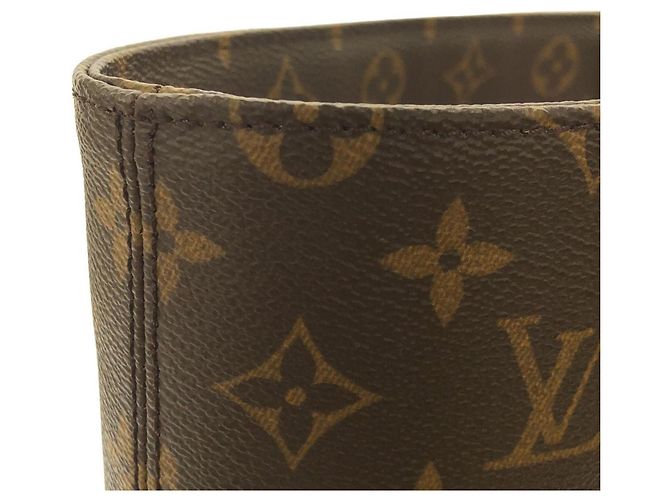 Borsa Louis Vuitton Monogram Vavin GM Marrone - vista 3