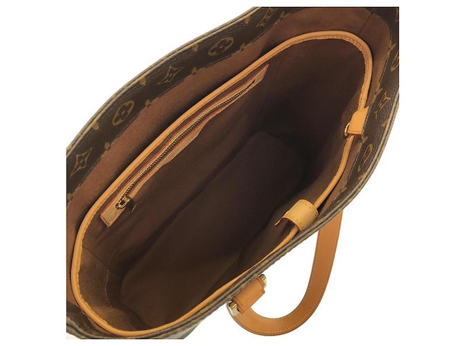 Borsa Louis Vuitton Monogram Vavin GM Marrone - vista 7