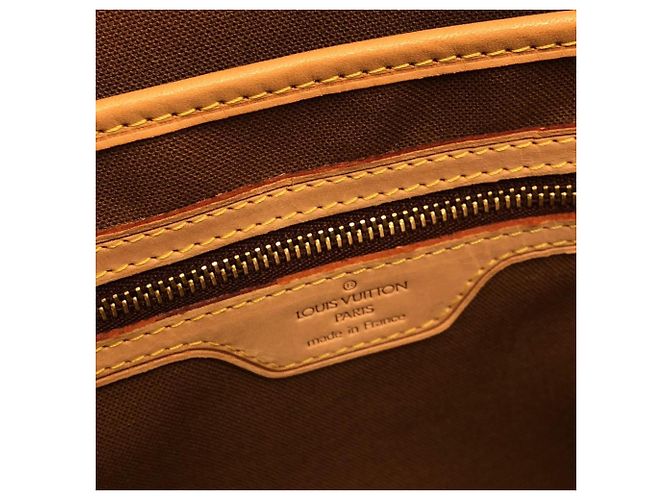 Borsa Louis Vuitton Monogram Vavin GM Marrone - vista 8