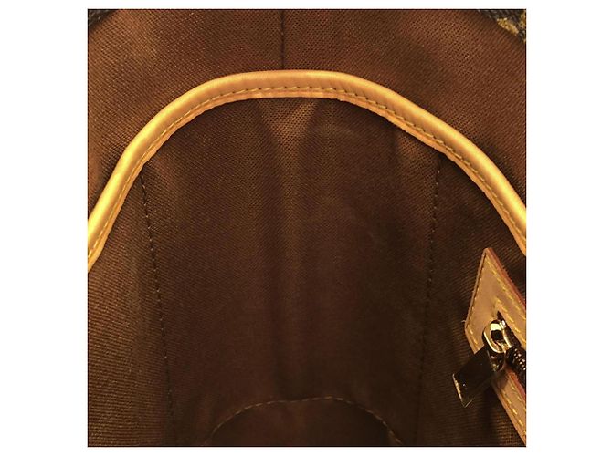 Borsa Louis Vuitton Monogram Vavin GM Marrone - vista 9