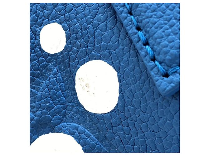 Speedy Borsa a tracolla Louis Vuitton Monogram Empreinte Blu - vista 4
