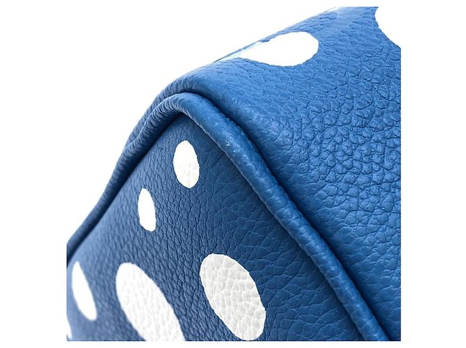 Speedy Borsa a tracolla Louis Vuitton Monogram Empreinte Blu - vista 7