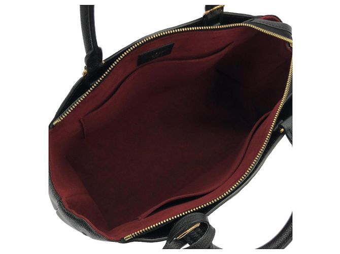 Borsa Louis Vuitton Monogram Empreinte Petit Palais PM M58916 Nero - vista 8