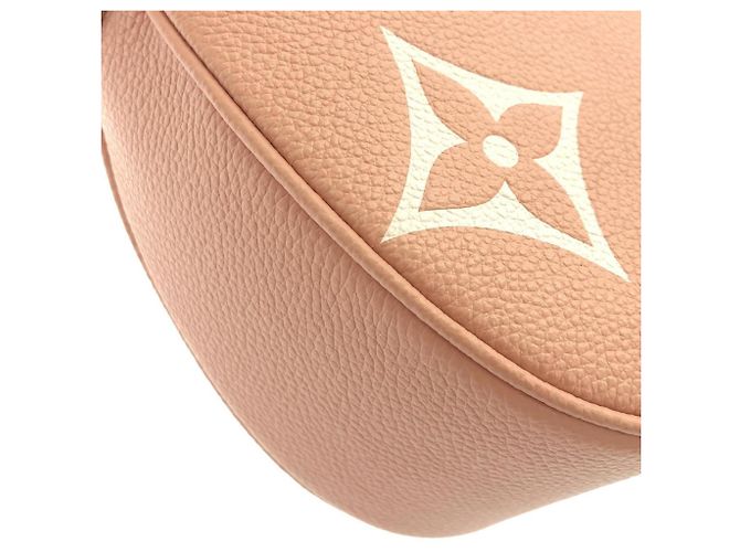 Borsa a tracolla Louis Vuitton Bicolor Monogram Empreinte Bagatelle Rosa - vista 3