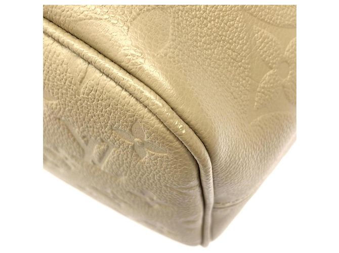 Borsa Louis Vuitton Monogram Empreinte Neverfull MM Grigio - vista 2