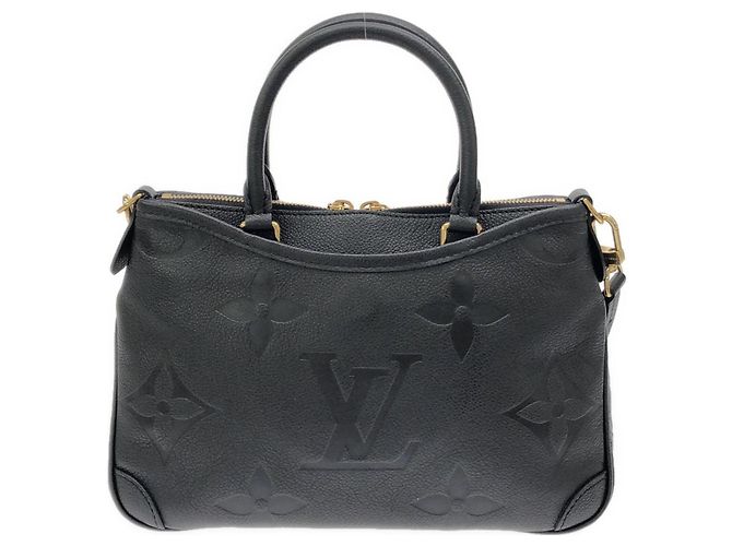 Borsa Louis Vuitton Monogram Empreinte Trianon PM Nero - vista 2