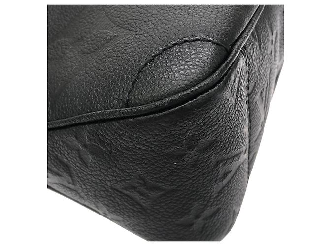 Borsa Louis Vuitton Monogram Empreinte Trianon PM Nero - vista 3
