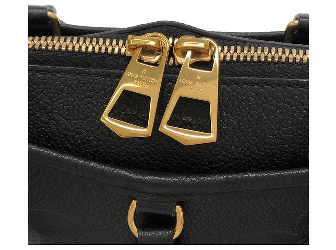 Borsa Louis Vuitton Monogram Empreinte Trianon PM Nero - vista 5