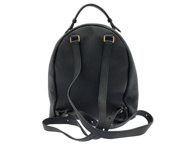 Zaino Louis Vuitton Monogram Empreinte Sorbonne M44016 Nero - vista 2