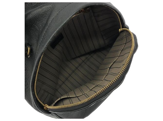 Zaino Louis Vuitton Monogram Empreinte Sorbonne M44016 Nero - vista 8