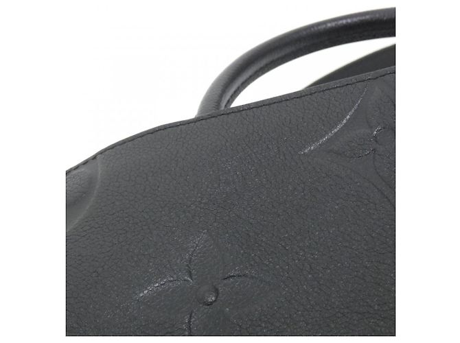 Borsa Louis Vuitton Monogram Empreinte Grand Palais MM Nero - vista 5