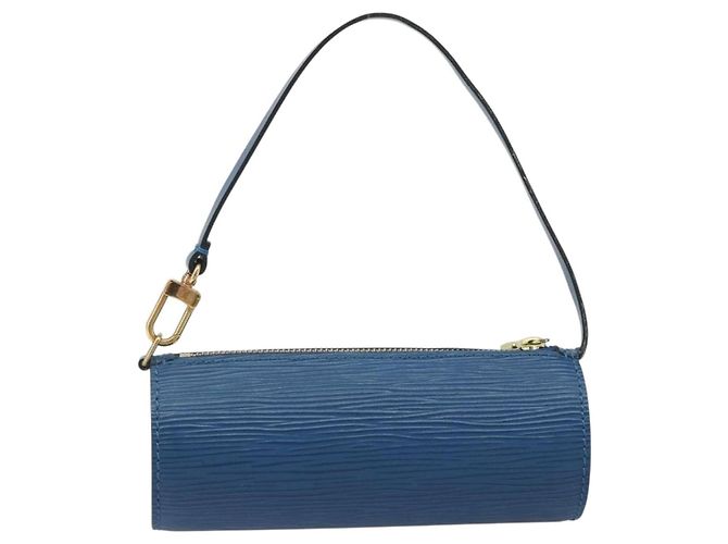 Louis Vuitton Soufflot Pochette Epi Leather Blu - vista 2