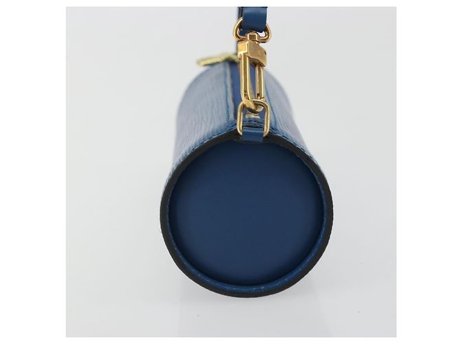 Louis Vuitton Soufflot Pochette Epi Leather Blu - vista 3