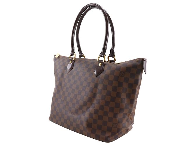 Louis Vuitton Saleya Damier MM Marrone - vista 2